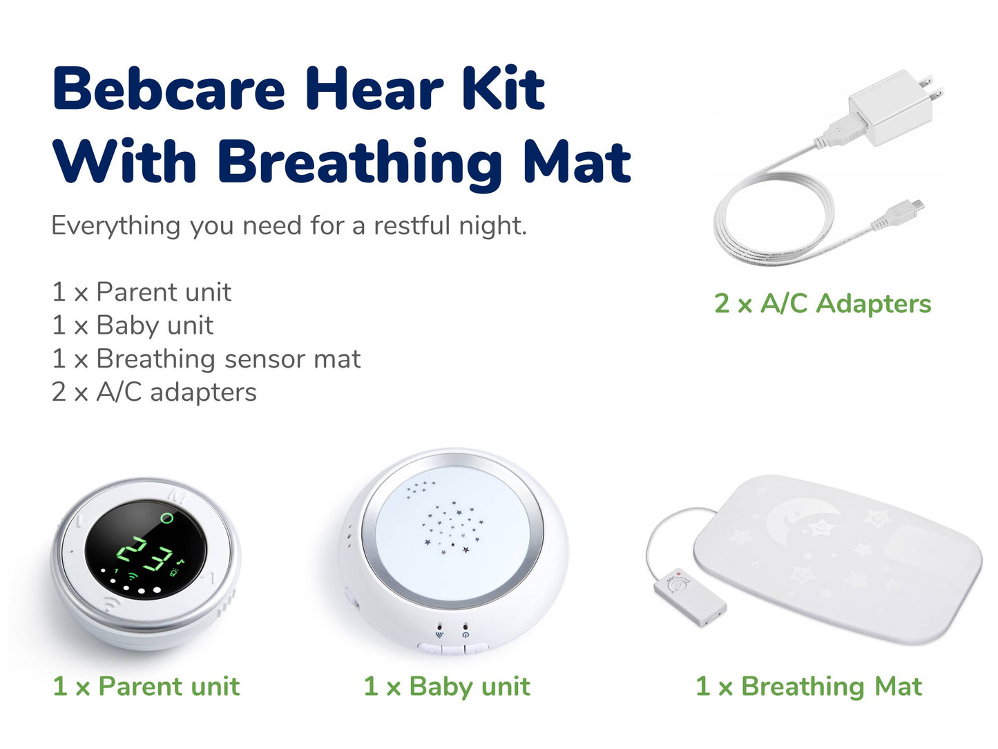 BEBCARE HEAR - DIGITAL AUDIO BABY MONITOR(TW)