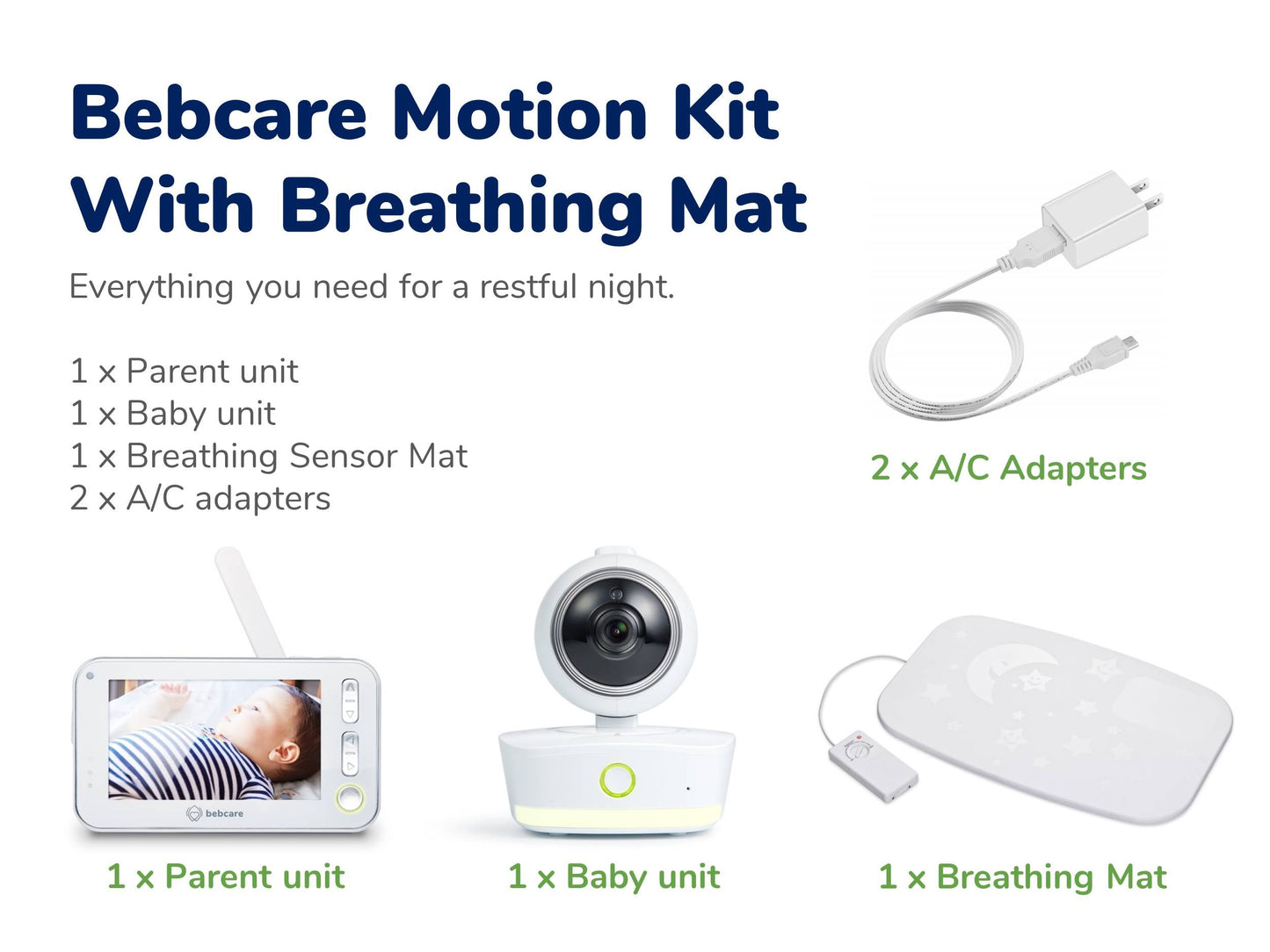 BEBCARE MOTION - SMART VIDEO BABY MONITOR(TW)