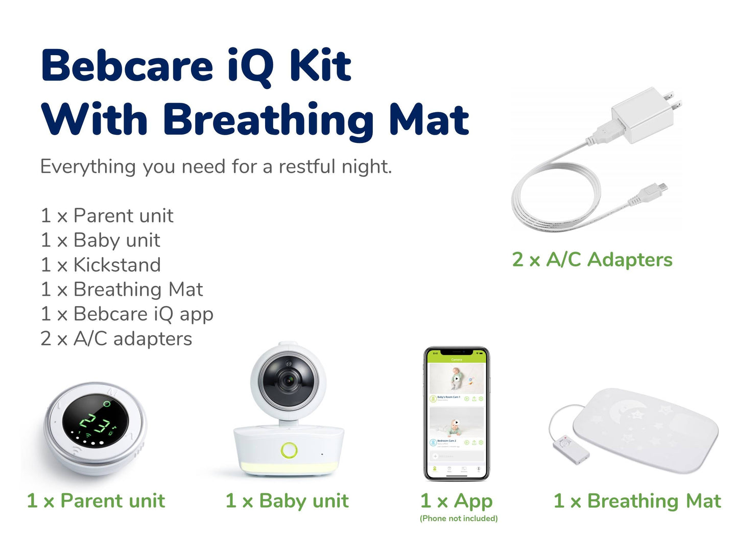 BEBCARE IQ - WIFI HD BABY MONITOR(TW)
