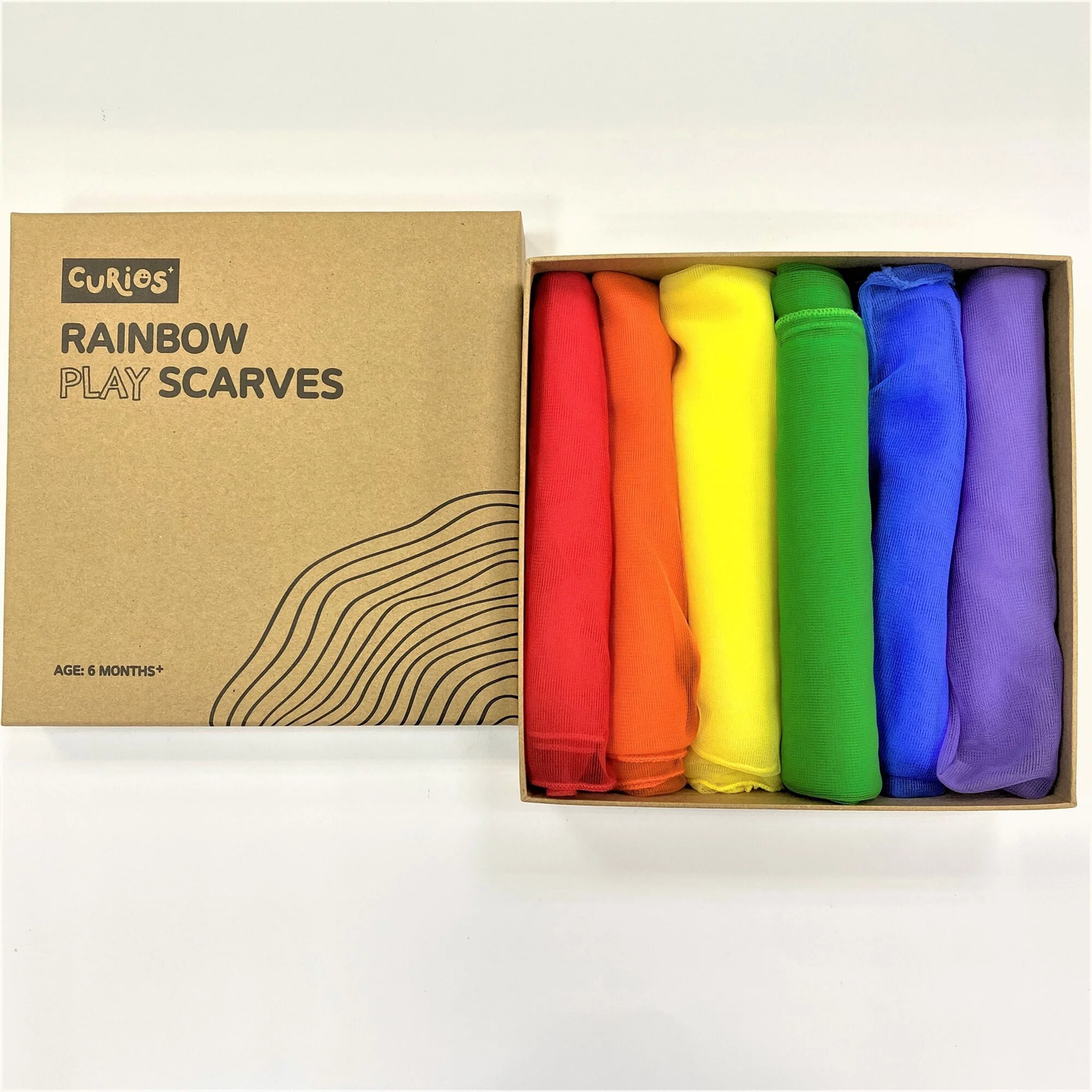 Curios - Rainbow Play Scarves(TW)