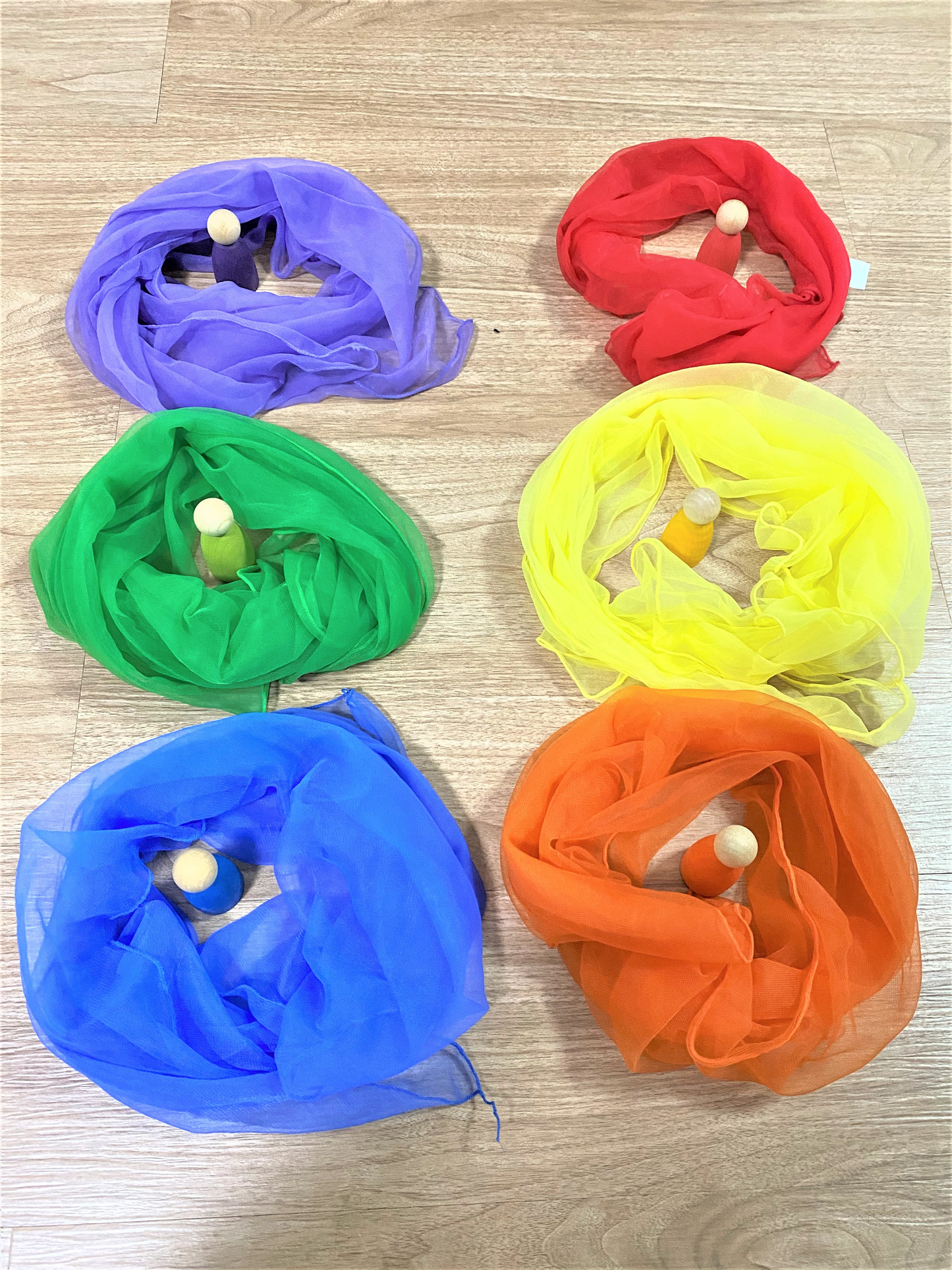 Curios - Rainbow Play Scarves(TW)