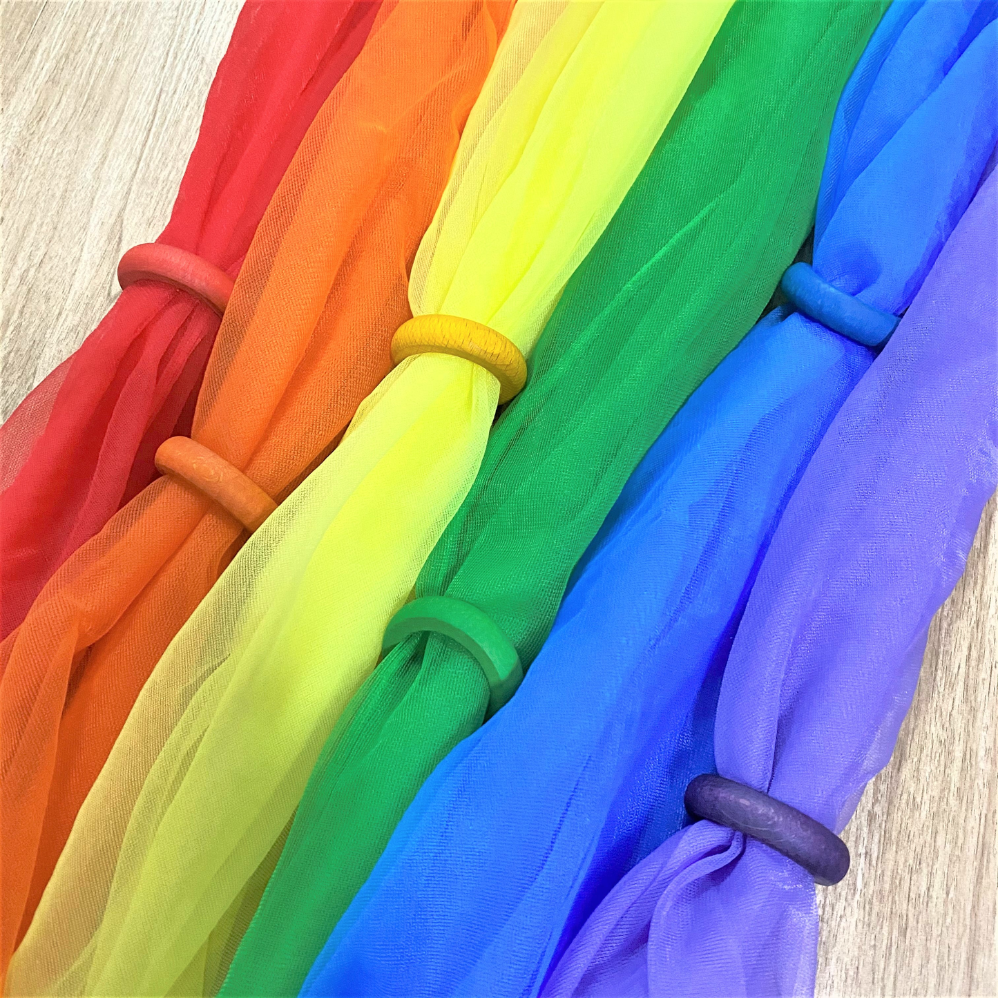 Curios - Rainbow Play Scarves(TW)