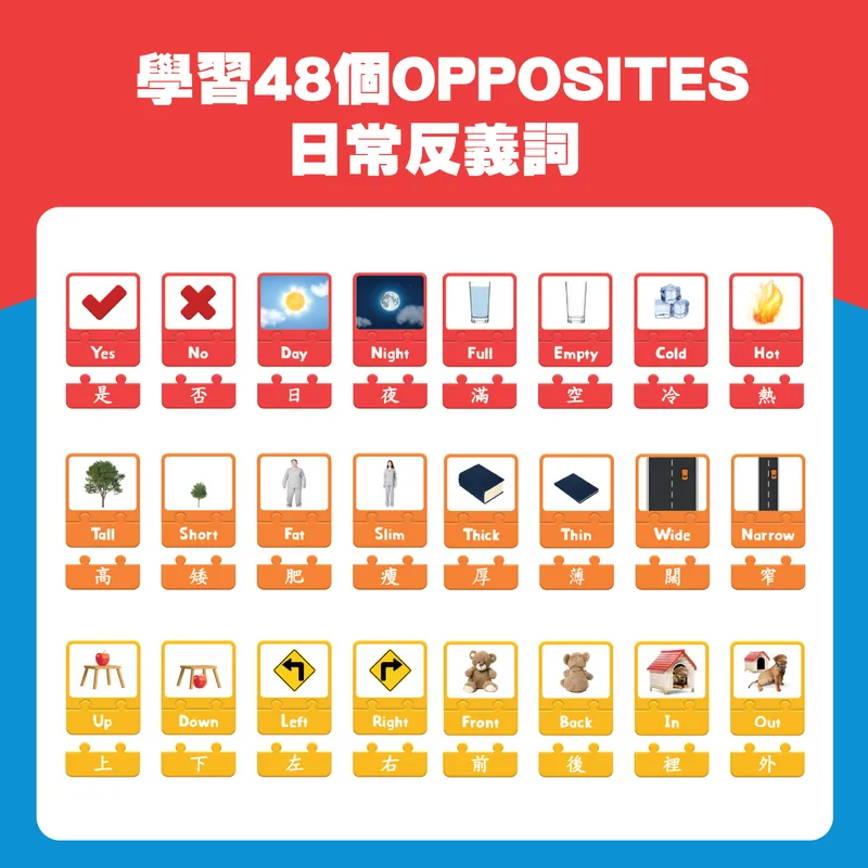 Curios Opposite Puzzle Card（TW）