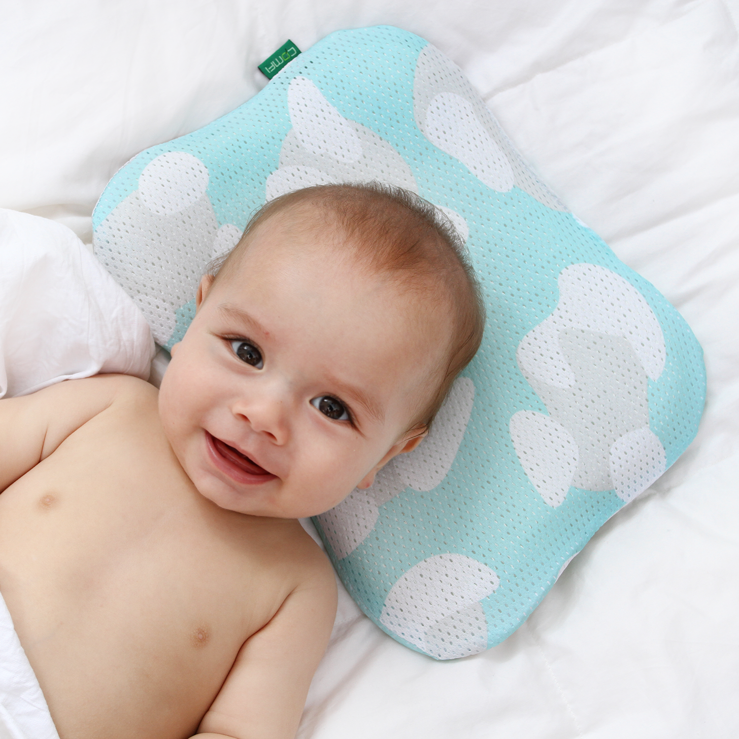 COMFi CNP01 - 3D X-90º Newborn Breathing Pillow (0-6 months)